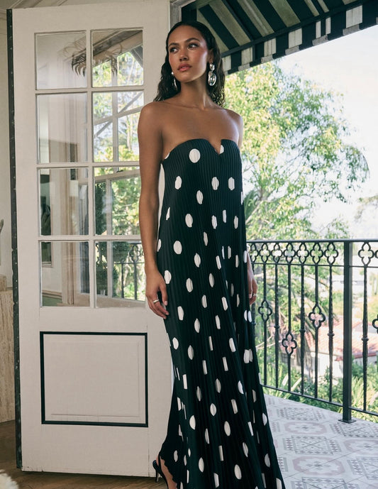 Lidee - Polka Gown