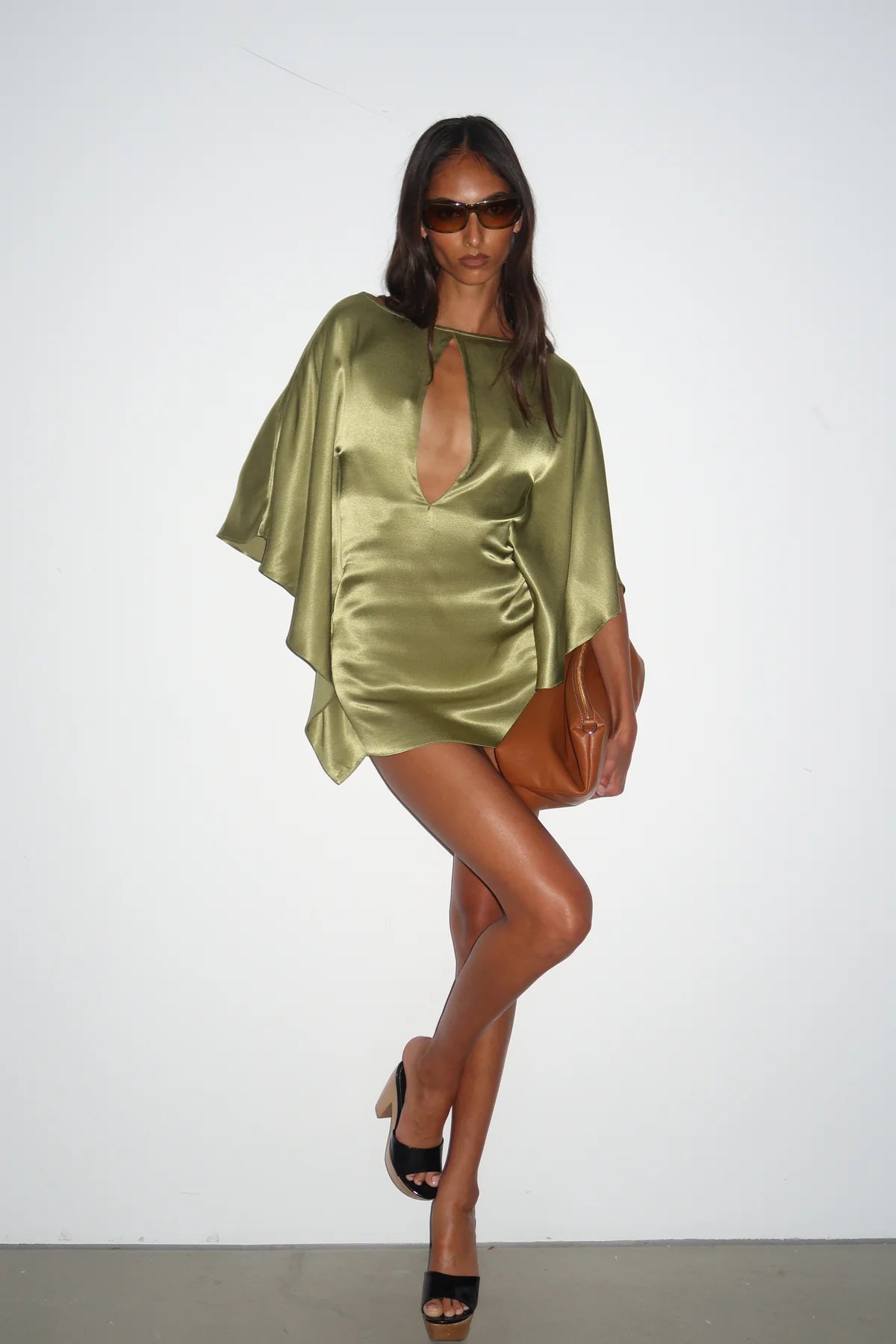 Ance Gria - Diana Green Mini Dress