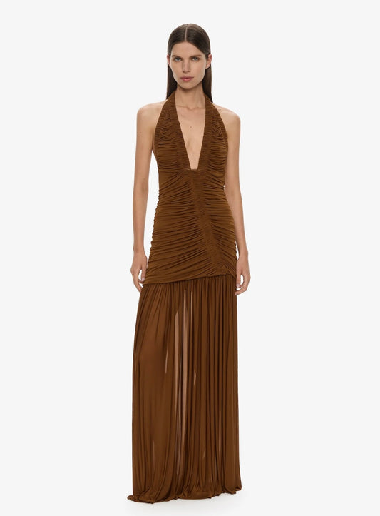 Christopher Esber - Russet Orion Gown