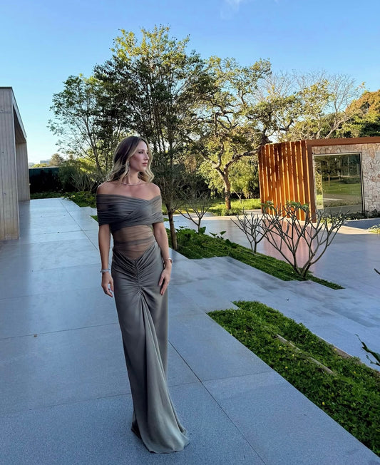 Christopher Esber - Tulle Ruched Dress